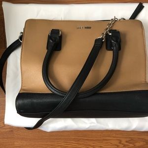Nine West black and brown bag